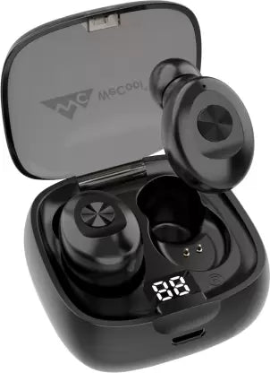 WeCool Moonwalk M1 Bluetooth Earbuds with 20 hours play time and Digital Display Charging Case, Bluetooth headset with Mic, Bluetooth Headphones (M1v2) Bluetooth Headset (Black, True Wireless) WeCool Moonwalk M1 Bluetooth Earbuds with 20 hours play time and Digital Display Charging Case, Bluetooth headset with Mic, Bluetooth Headphones (M1v2) Bluetooth Headset (Black, True Wireless)